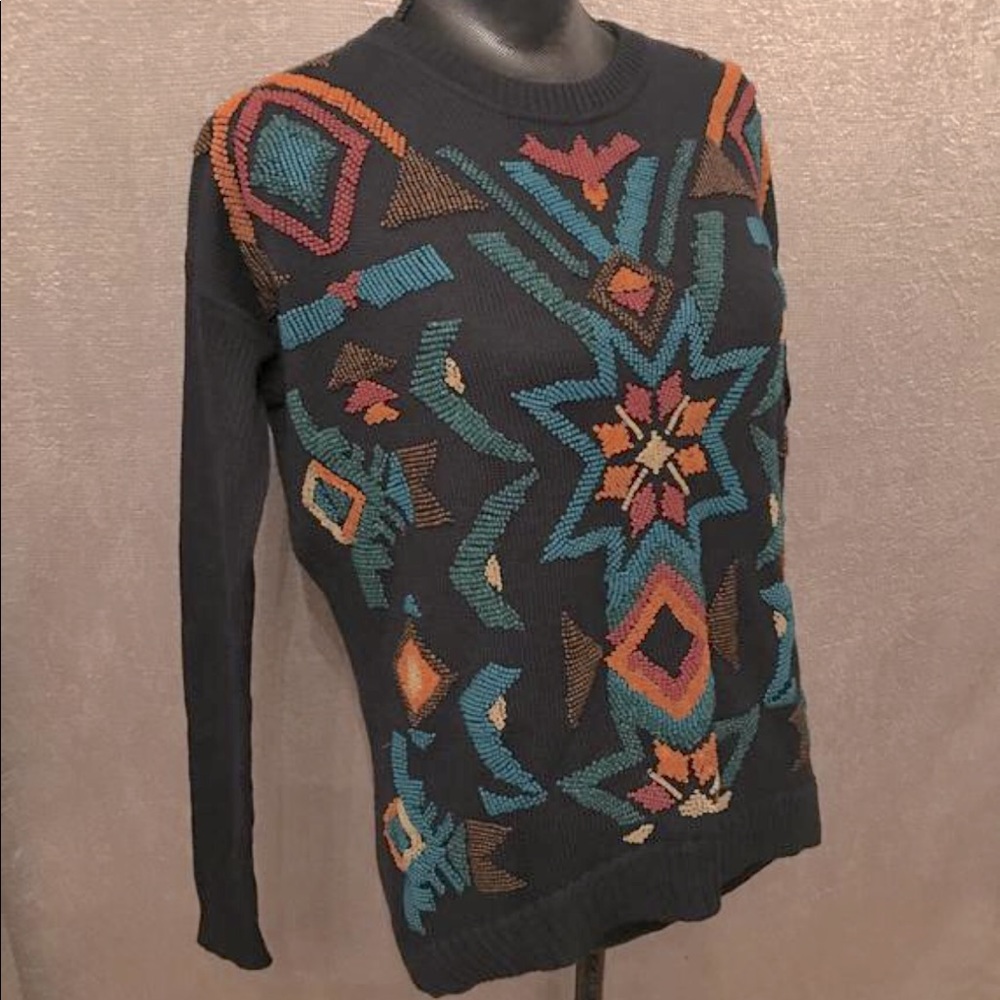 RARE Gwen Stefani LAMB Beaded Sweater